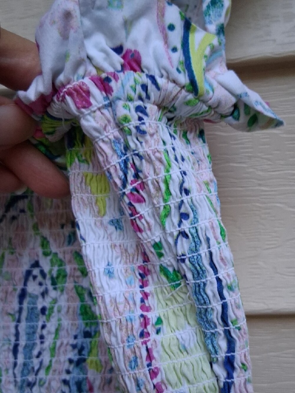 crown & ivy Pink and Green Floral Tiered Maxi Sundress - Picture 10 of 16
